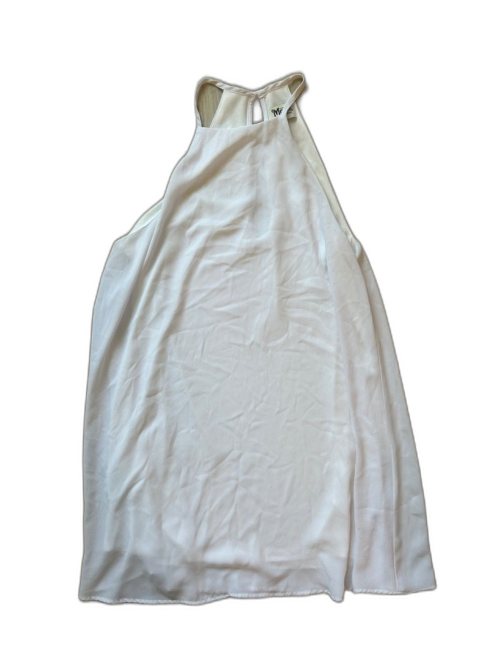 Show Me Your MuMu white Halter Mini Dress